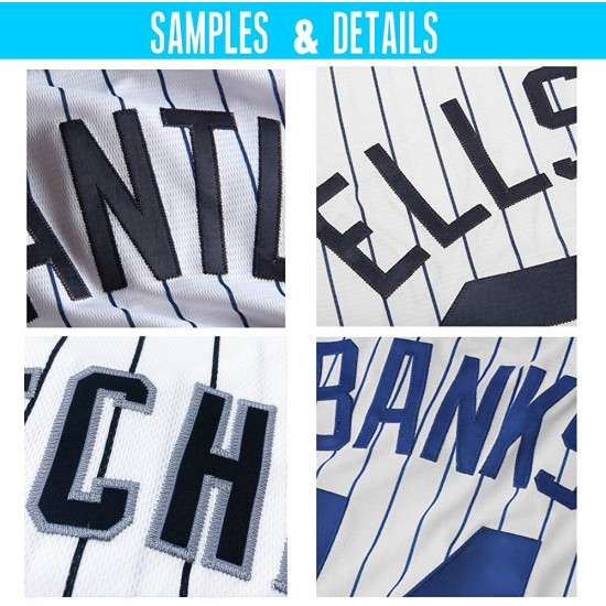 Maillot de baseball authentique à manches raglan, noir-gris, blanc et noir, rayures fines personnalisées Maillot de baseball authentique à manches raglan, noir-gris, blanc et noir, rayures fines personnalisées