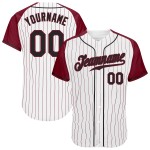 Maillot de baseball authentique personnalisé orange-gris noir fendu Maillot de baseball authentique personnalisé orange-gris noir fendu