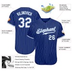 Maillot de baseball blanc personnalisé vert-or Maillot de baseball blanc personnalisé vert-or