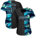 Maillot de baseball 3D authentique, motif rouge et noir, motif dégoulinant personnalisé Maillot de baseball 3D authentique, motif rouge et noir, motif dégoulinant personnalisé