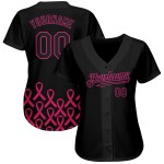 Maillot de baseball authentique personnalisé rose rouge clair Maillot de baseball authentique personnalisé rose rouge clair