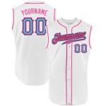 Maillot de baseball personnalisé blanc-rouge authentique royal Maillot de baseball personnalisé blanc-rouge authentique royal