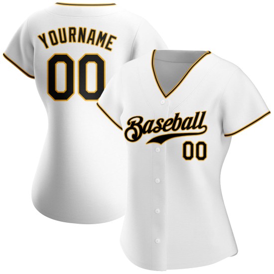 Maillot de baseball authentique à manches raglan, noir-gris, blanc et noir, rayures fines personnalisées Maillot de baseball authentique à manches raglan, noir-gris, blanc et noir, rayures fines personnalisées