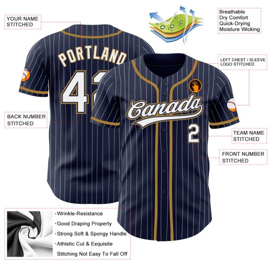 Maillot de baseball authentique noir-gris Fashion Panther Blue Drift personnalisé Maillot de baseball authentique noir-gris Fashion Panther Blue Drift personnalisé