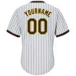 Maillot de baseball personnalisé bicolore or-blanc, noir et ancien Maillot de baseball personnalisé bicolore or-blanc, noir et ancien