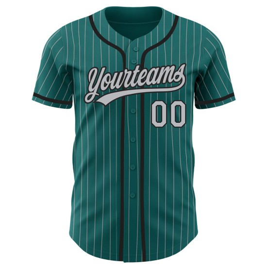Maillot de baseball personnalisé rouge authentique à rayures noires et crème Maillot de baseball personnalisé rouge authentique à rayures noires et crème