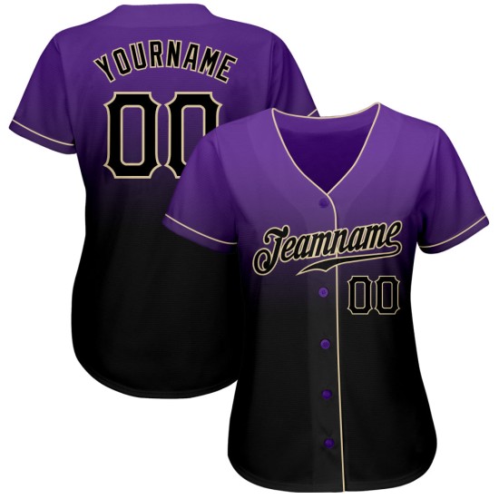 Maillot de baseball personnalisé à rayures fines bleu marine et blanc, or authentique Maillot de baseball personnalisé à rayures fines bleu marine et blanc, or authentique